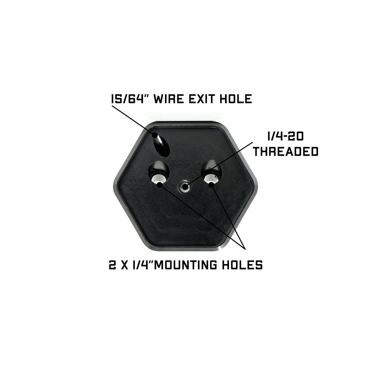 25° Surge Angle Billet Mount
