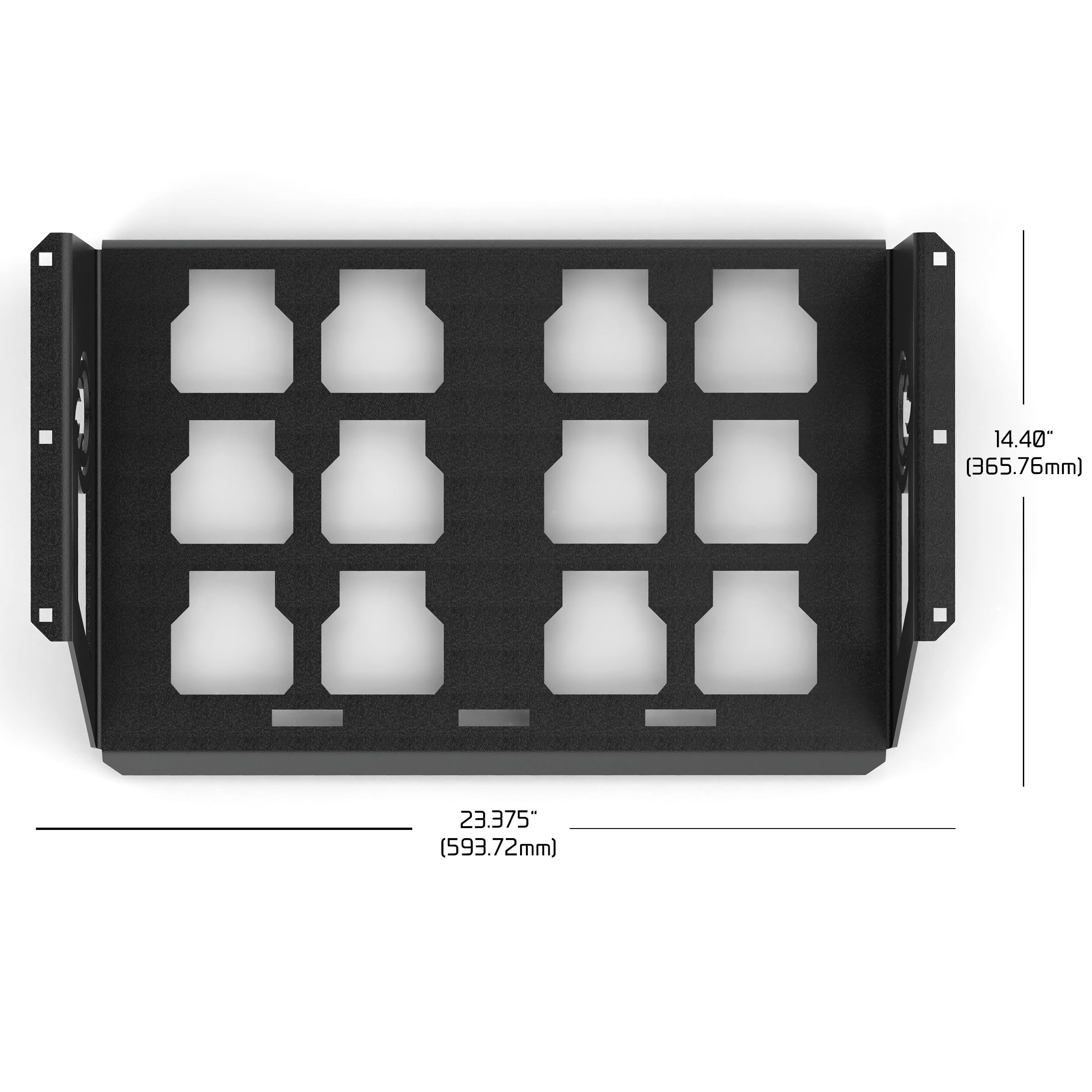 milwaukee packout mount plate aftermarket accessories utv half mount for polaris rzr xp 1000 or turbo or turbo s models bottom tray dimensions by litt industries