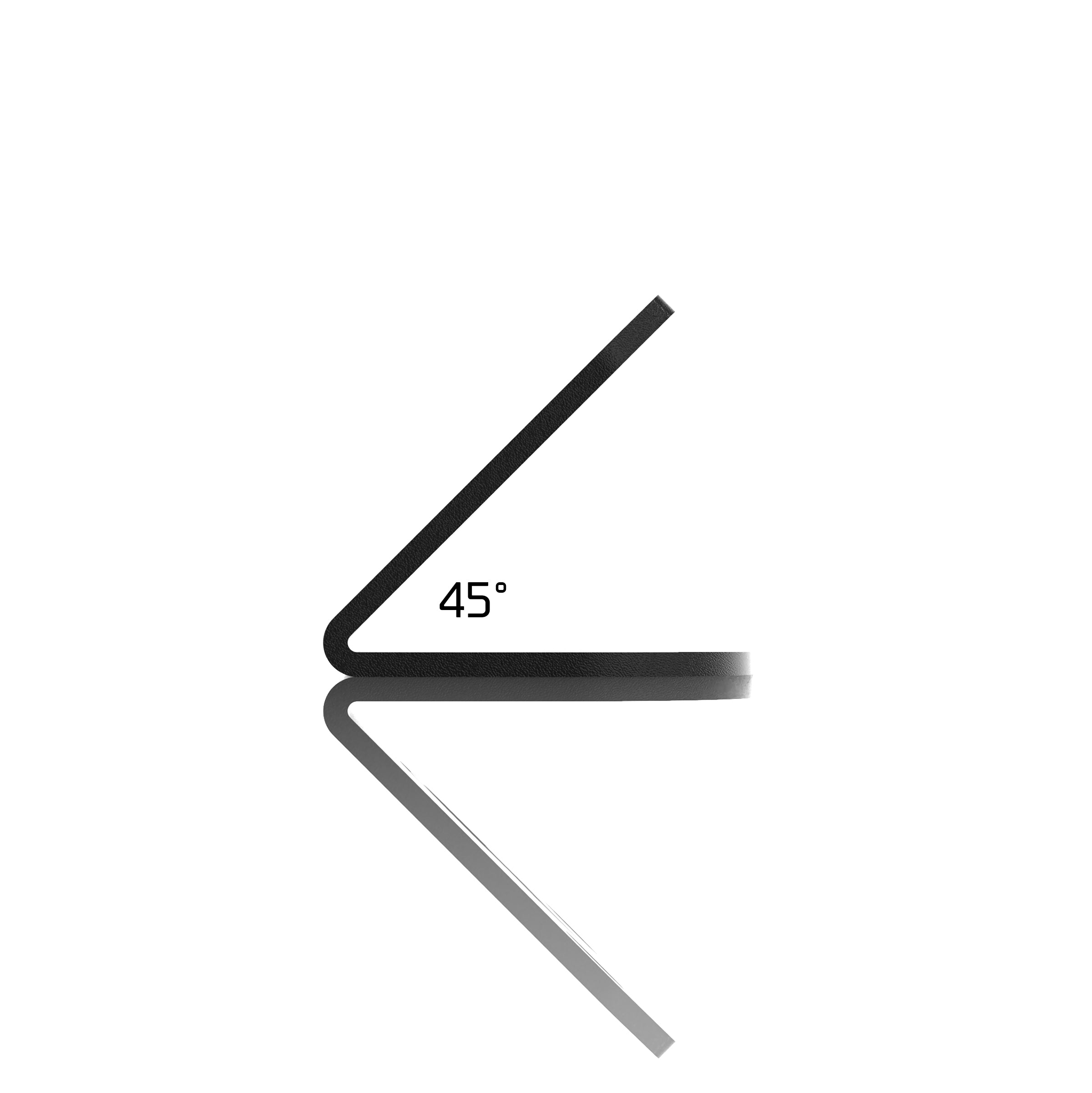 Litt Industries halo billet 45 degree bracket Easily mount rock or accessory lights with our mounting brackets Each mount is powder coated black Hardware included