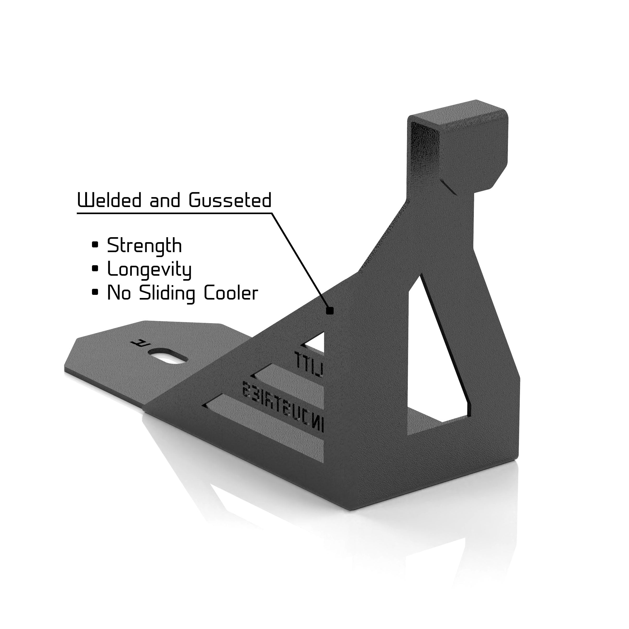 Yeti 24 Qt Roadie Cooler Mounts for Polaris RZR XP / XP4 / 1000 / Turbo by Litt Industries