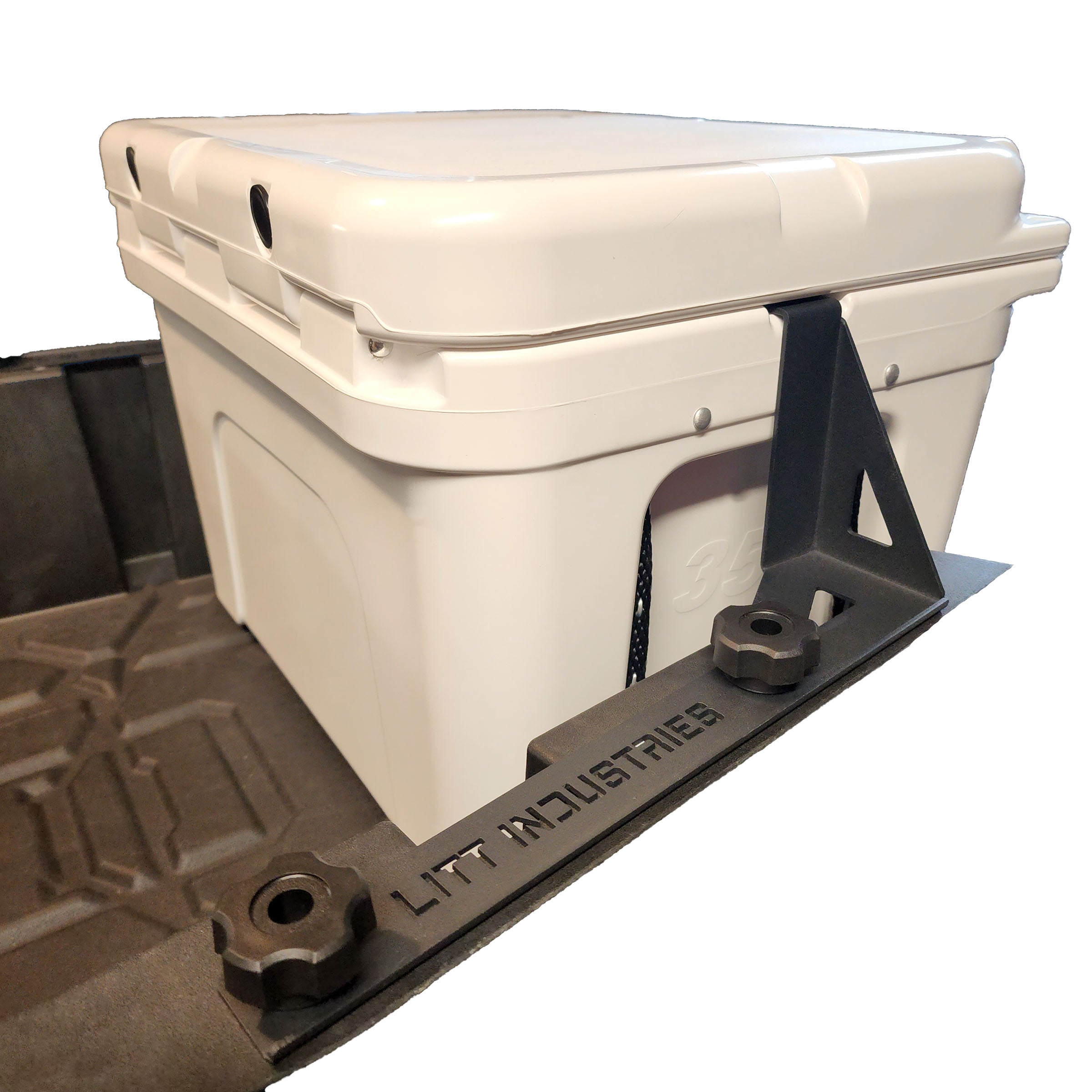 Litt Industries Yeti 35qt Cooler Mount for Polaris RZR PRO R Brackets to hold your cooler in place