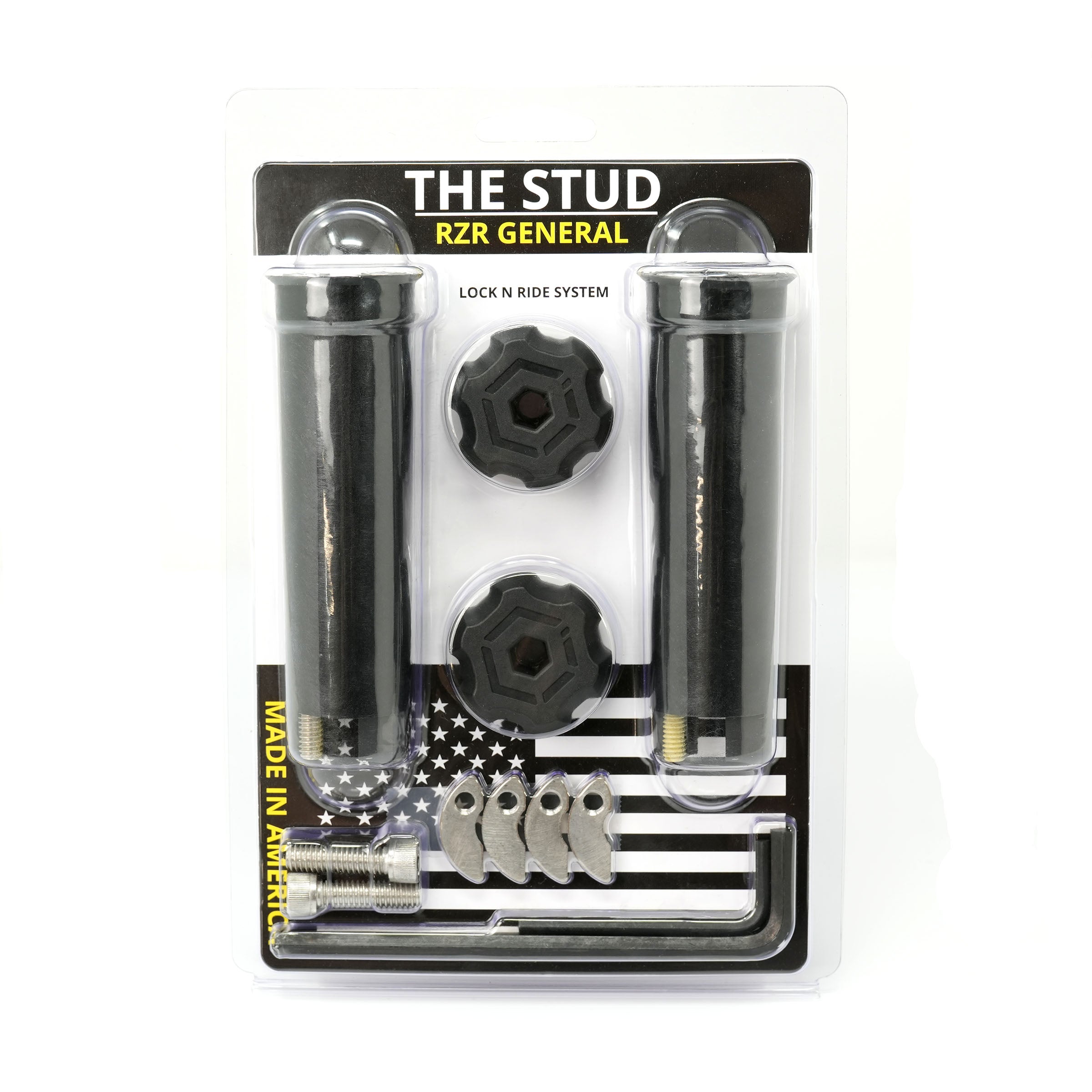 The Stud Anchor System for the RZR General with The Stud Anchor Knob and Tie Down Hook by Litt Industries for the RZR General