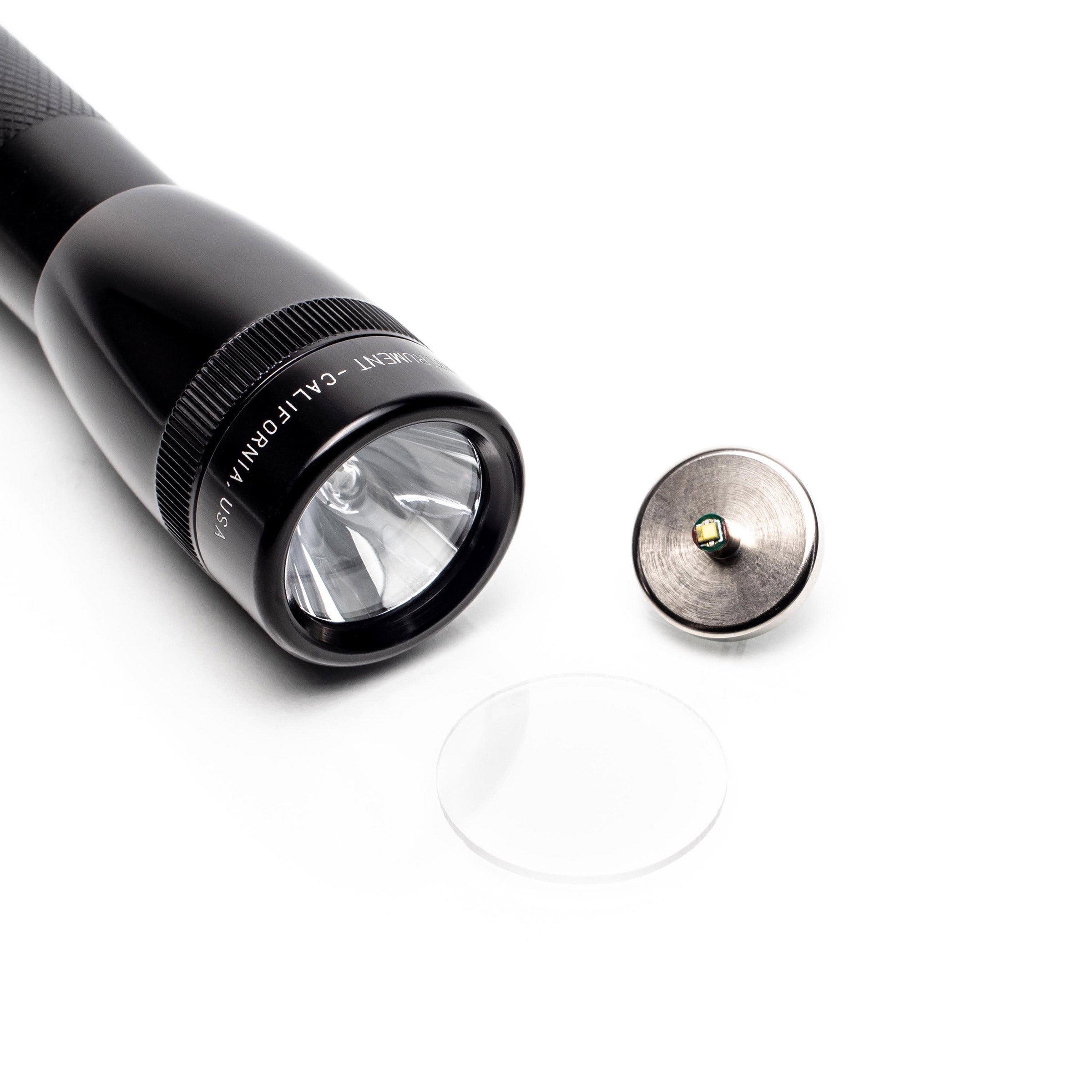 kaart bereiken nogmaals Litt Industries 2AA LED & Lens Upgrade for Mini Maglites