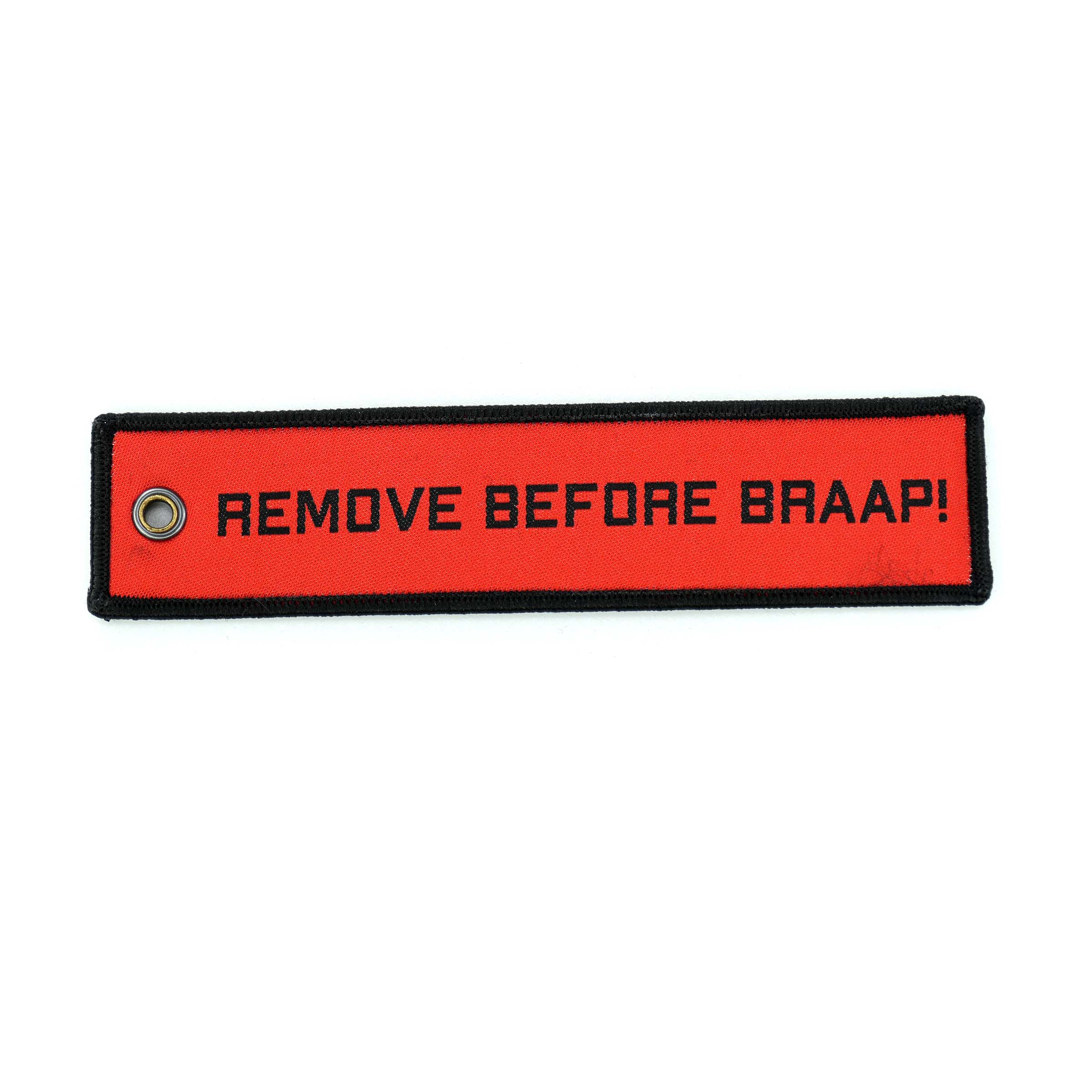 Litt Industries red keychain braap funny durable strong the best keychain on the market