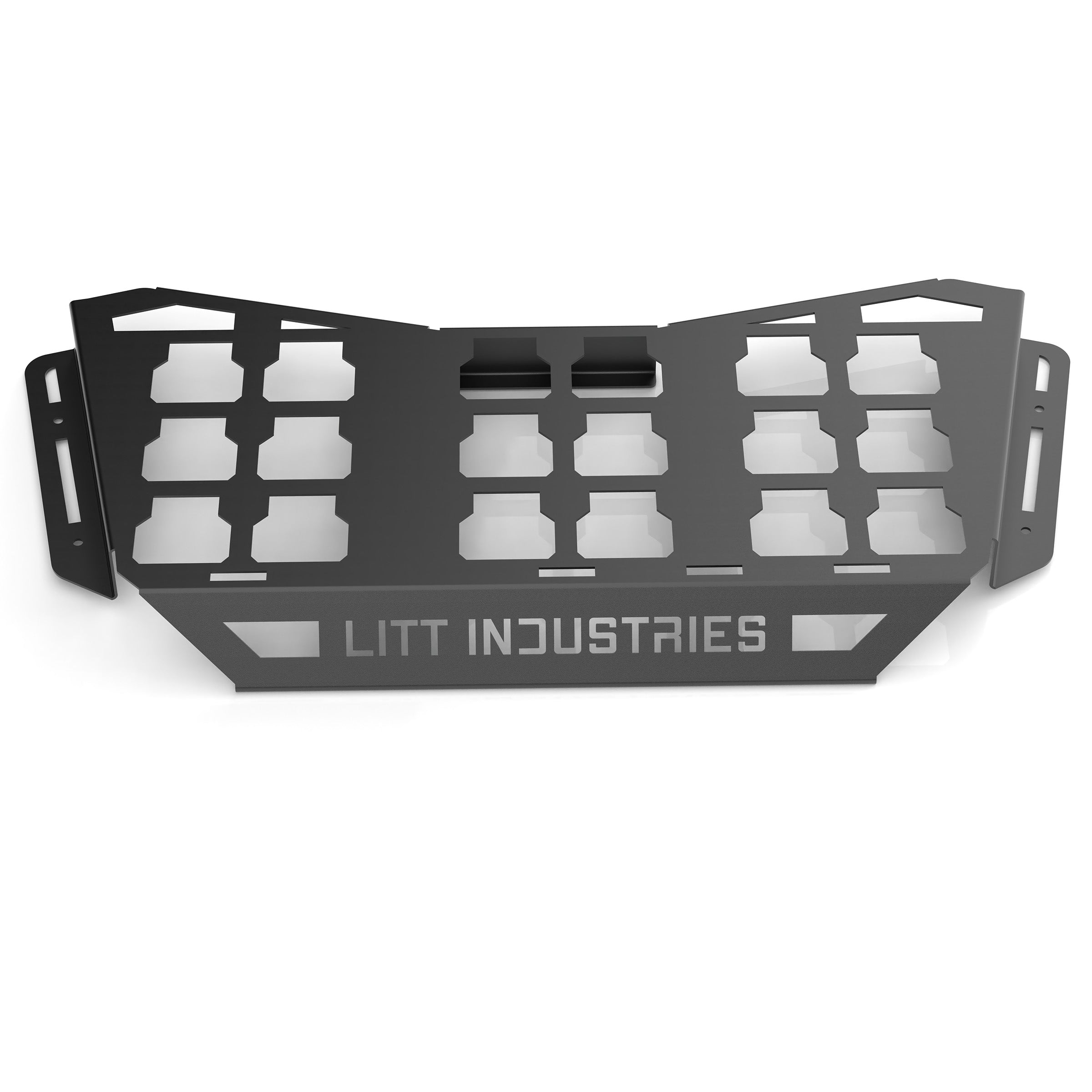 Litt Industries heavy duty triple milwaukee  packout mount for the can am x3 the best off roading mounts for toolboxes and coolers
