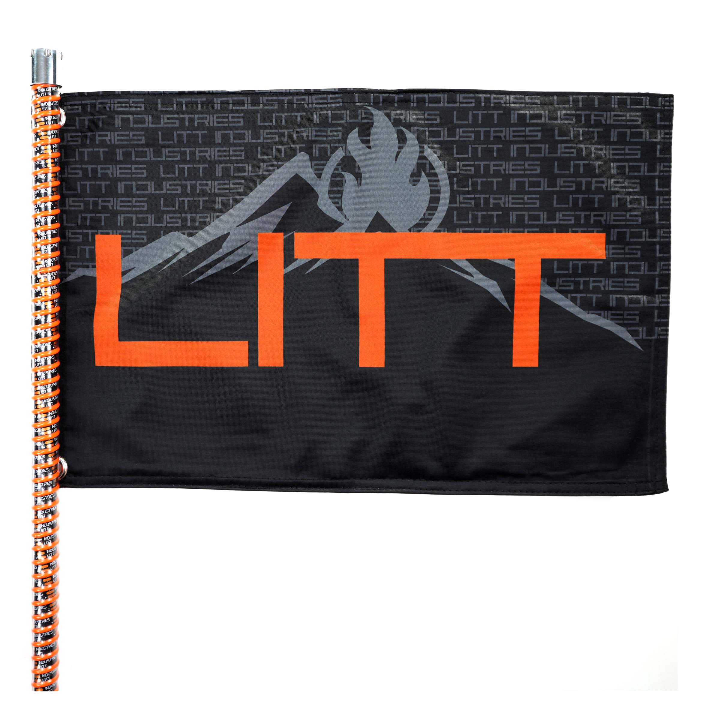 Litt Industries Litt Mountain UTV Flag color orange