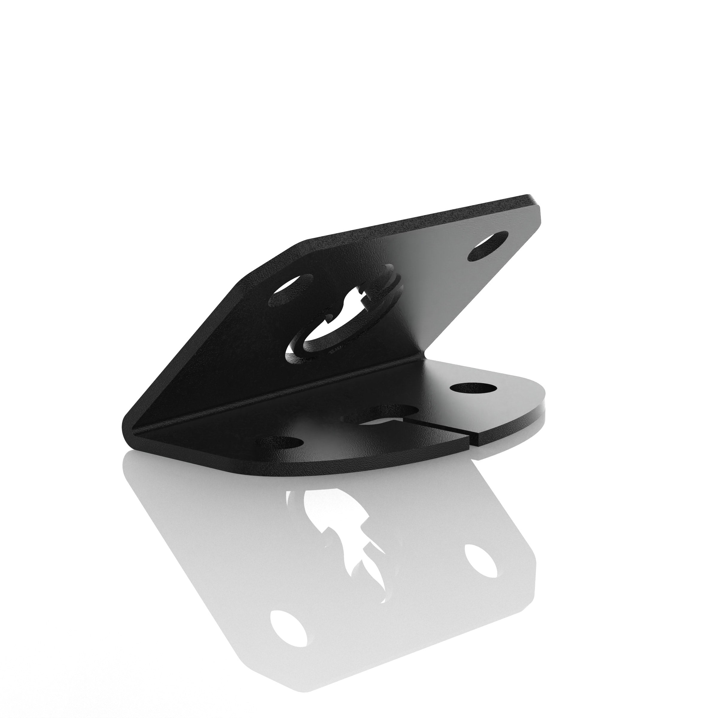 Litt Industries halo billet 45 degree bracket Easily mount rock or accessory lights with our mounting brackets Each mount is powder coated black Hardware included