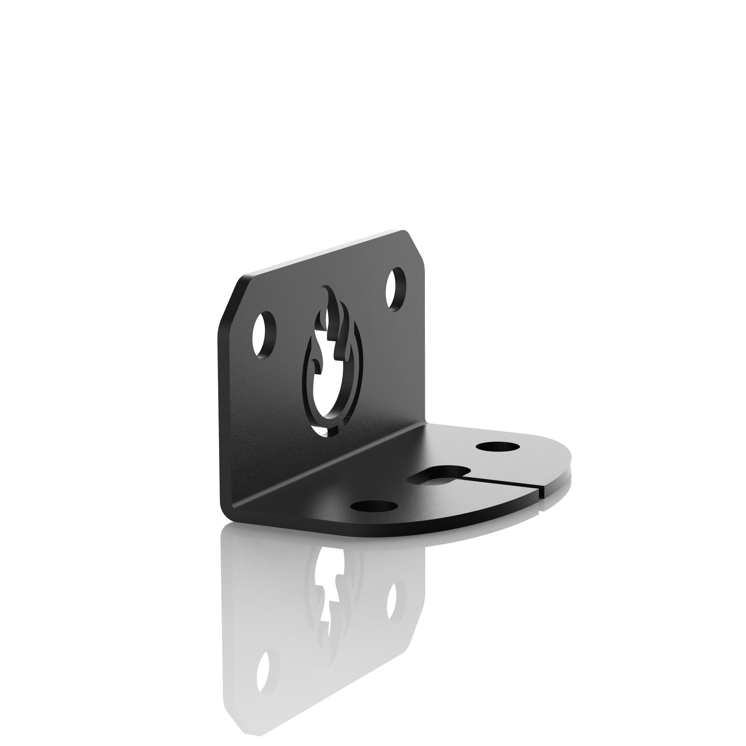 Litt Industries halo billet 90 degree bracket Easily mount rock or accessory lights with our mounting brackets Each mount is powder coated black Hardware included